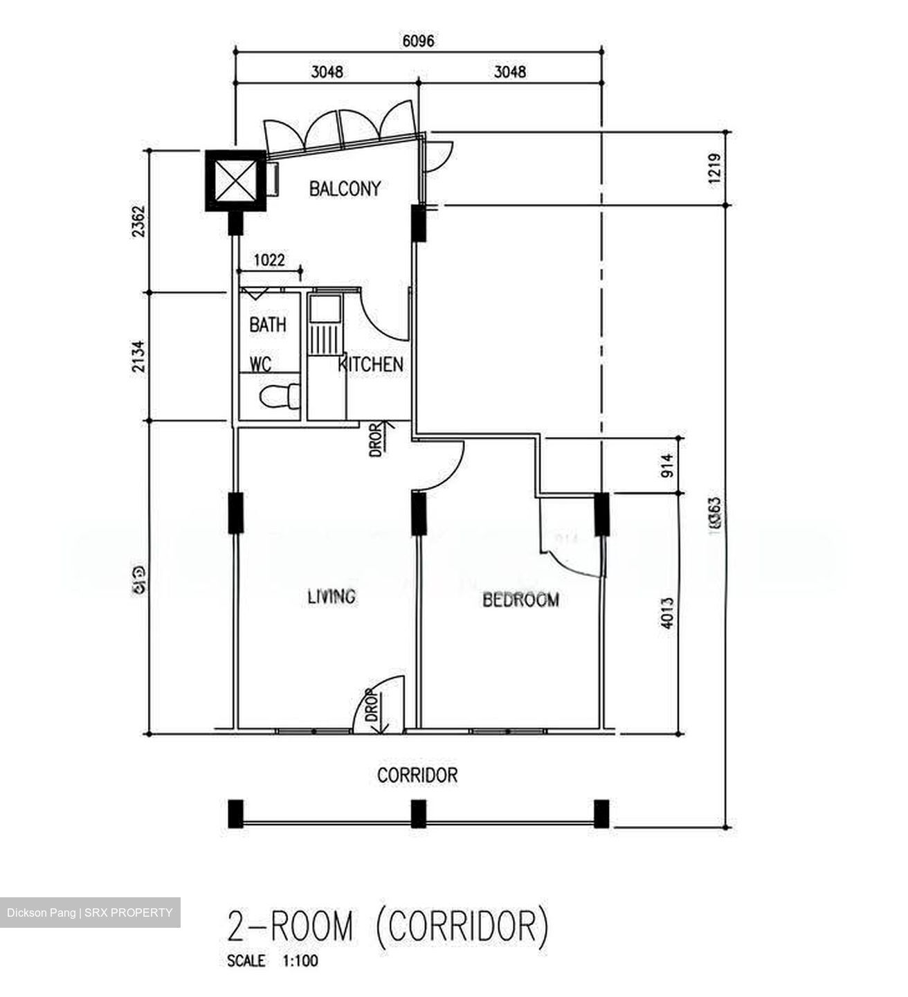 Blk 52 EAST PAYOH PALM (Toa Payoh), HDB 2 Rooms #610685691
